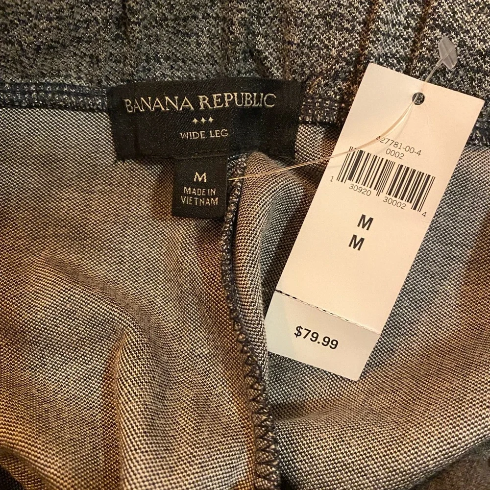 Wide Leg Pants NWT Banana Republic - Picture 3 of 4